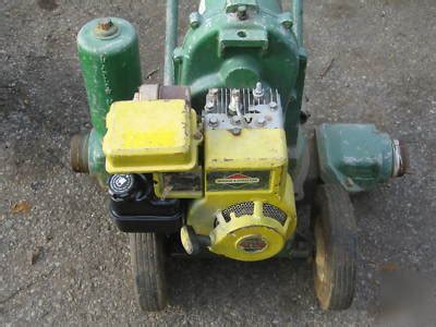 early centrifugal pump with gas engine mud hog|marlow water hog pump.